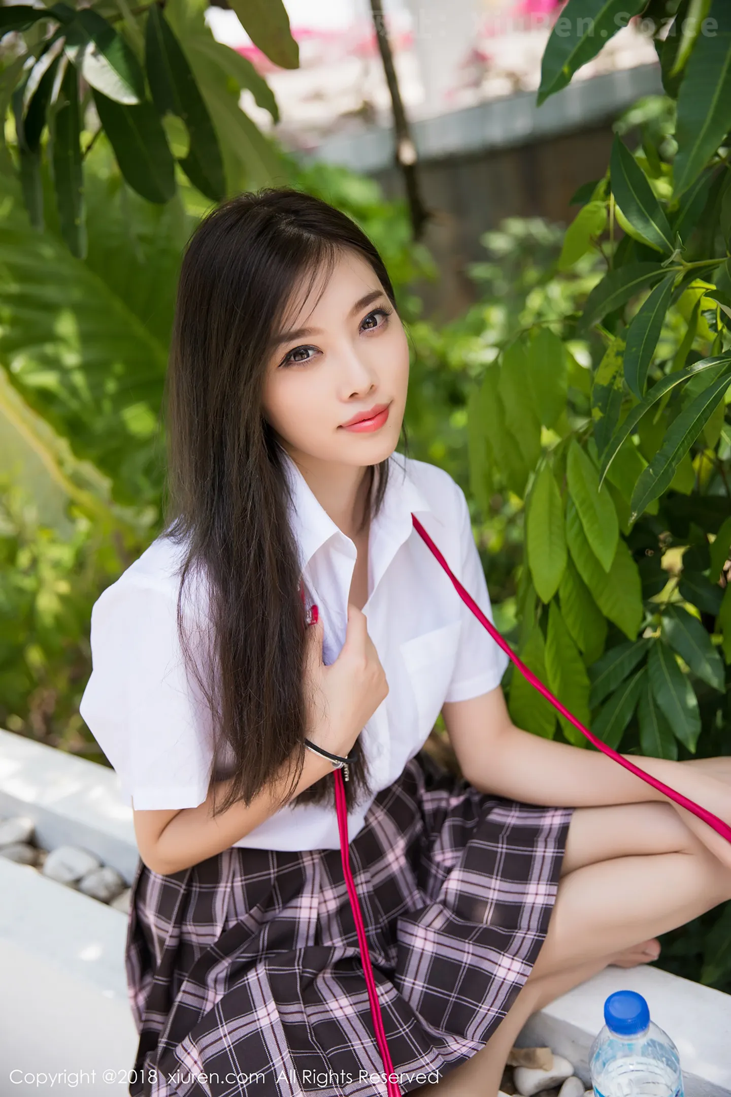 图片[3]-[XiuRen秀人网]VOL.1158 女神杨晨晨sugar普吉岛旅拍粉色缕空蕾丝内衣诱惑写真57P-秀人网官方网站